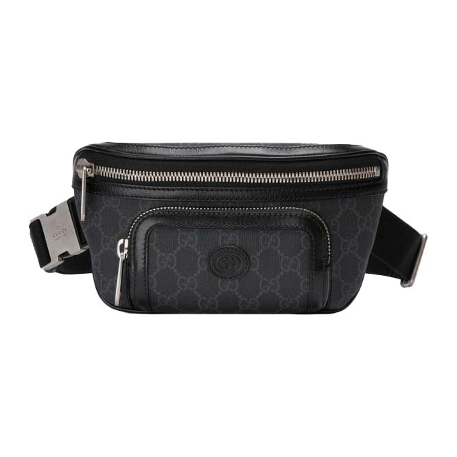 G*u*i belt bag with interlocking&g  ‎682933 (24*13*5cm)